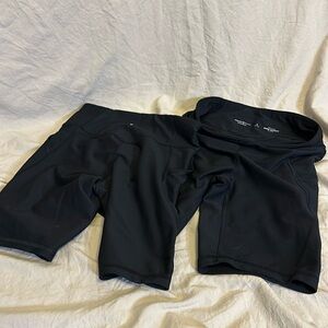(BUNDLE) Old Navy Active - 3x Black Bike Shorts - Girls Sz L(10/12)